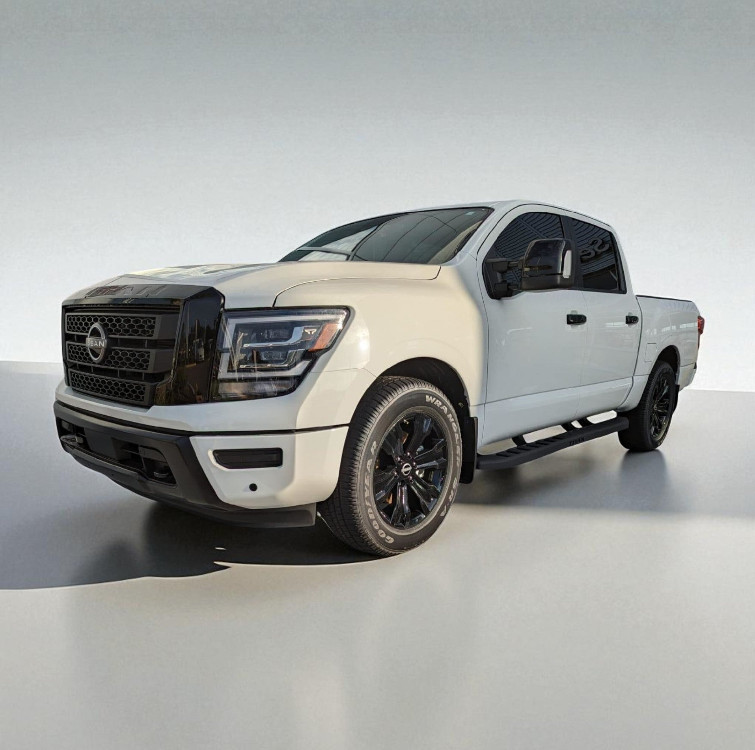 Patented Snap-On Black Door Handle Cover for 04-23 Nissan Titan W/ &W/O SMARTKEY