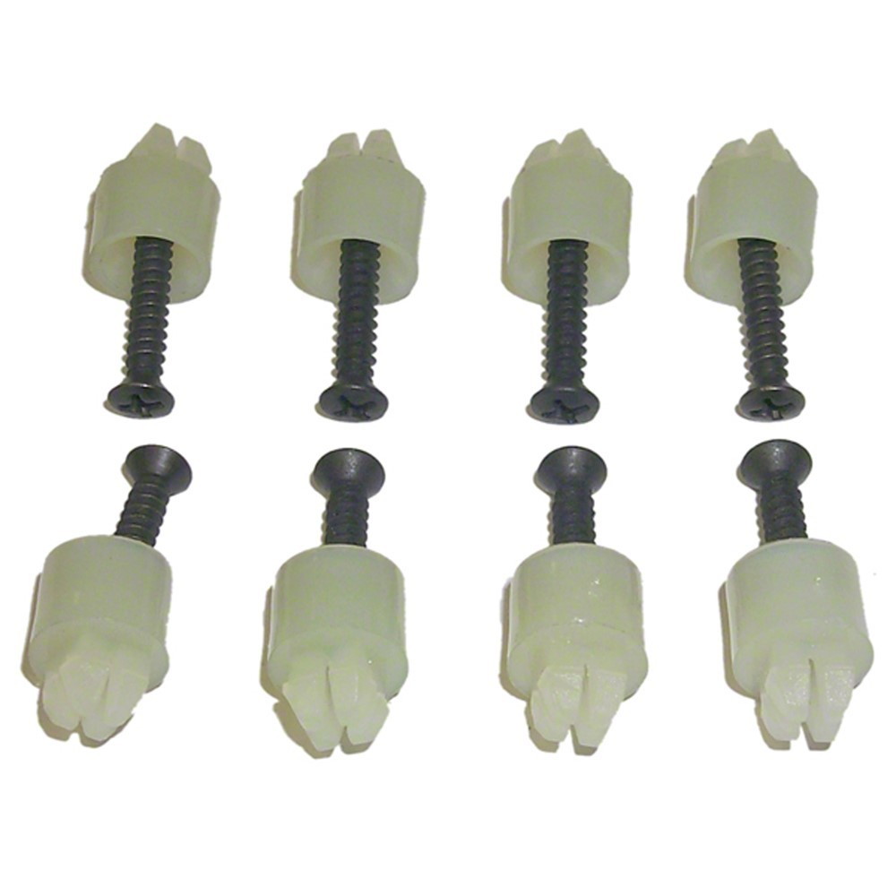 16-piece Headlight Bezel Hardware Kit for RS Models Fits 1967-68 Chevy Camaro