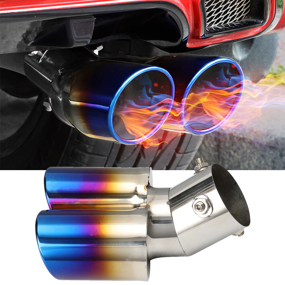 Car Exhaust Pipe Silencer Frame Cover Muffler Modification For Toyota 2017-2021