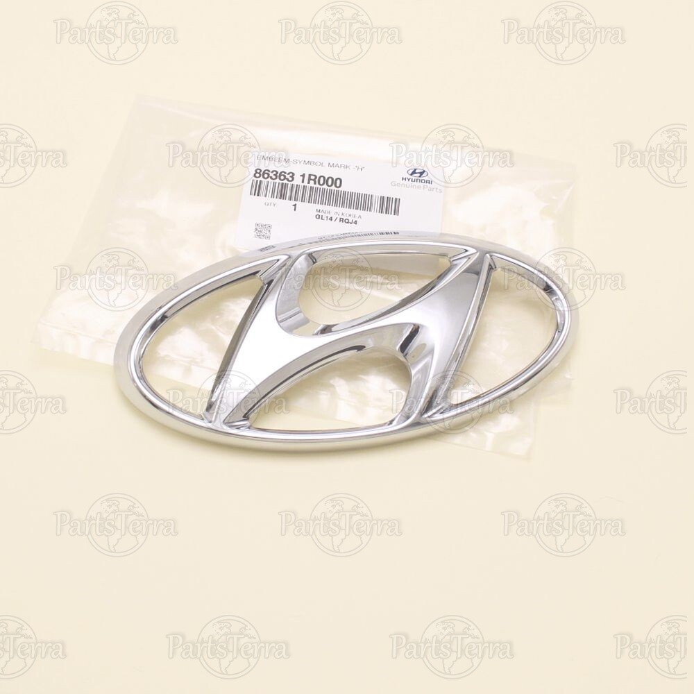 New Genuine Hyundai Accent 2011-17 Front Hood Badge Logo Emblem Hood Symbol “H”