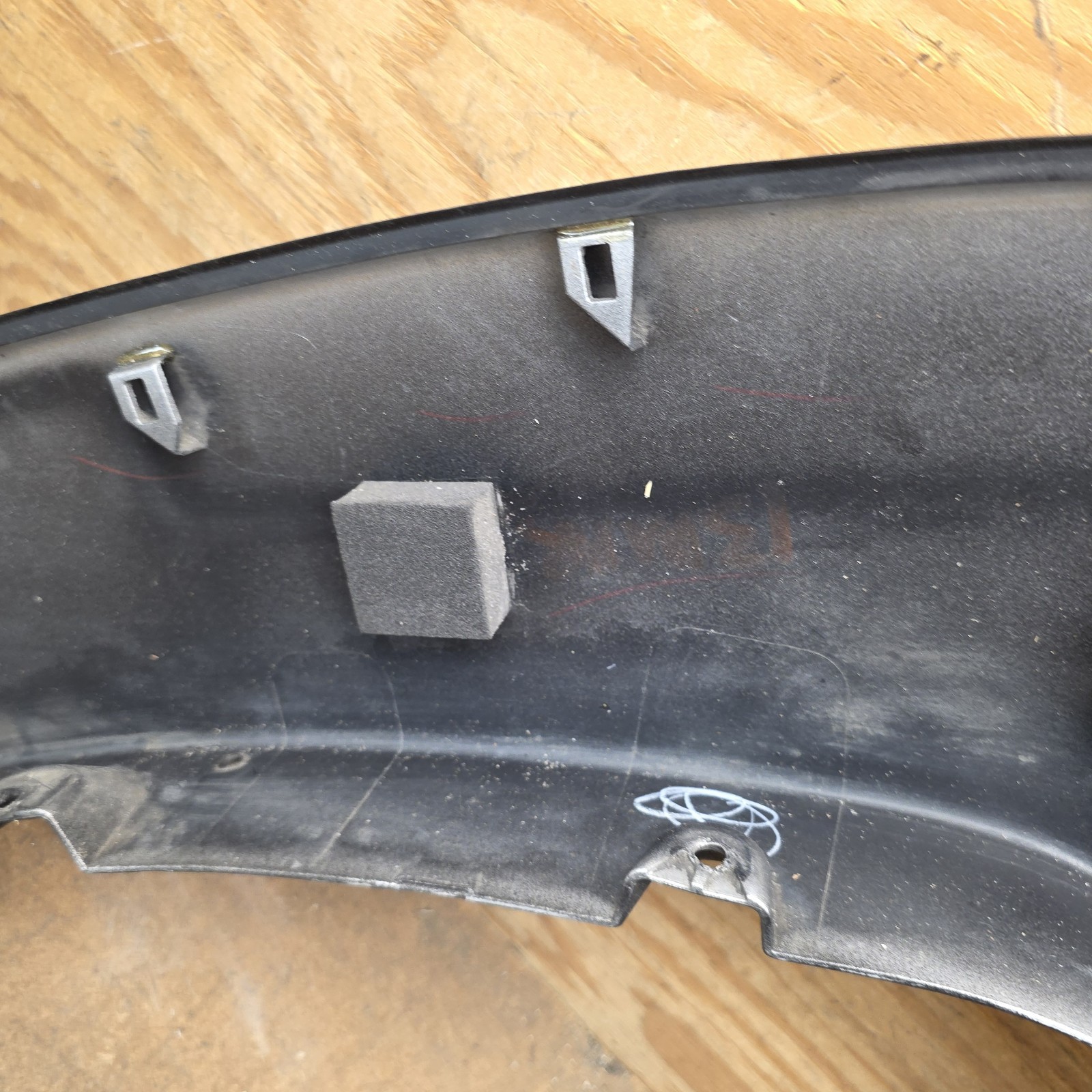 2012 2013 2014 2015 Toyota Tacoma Front Left Fender Flare W/Bumper End Cap OEM