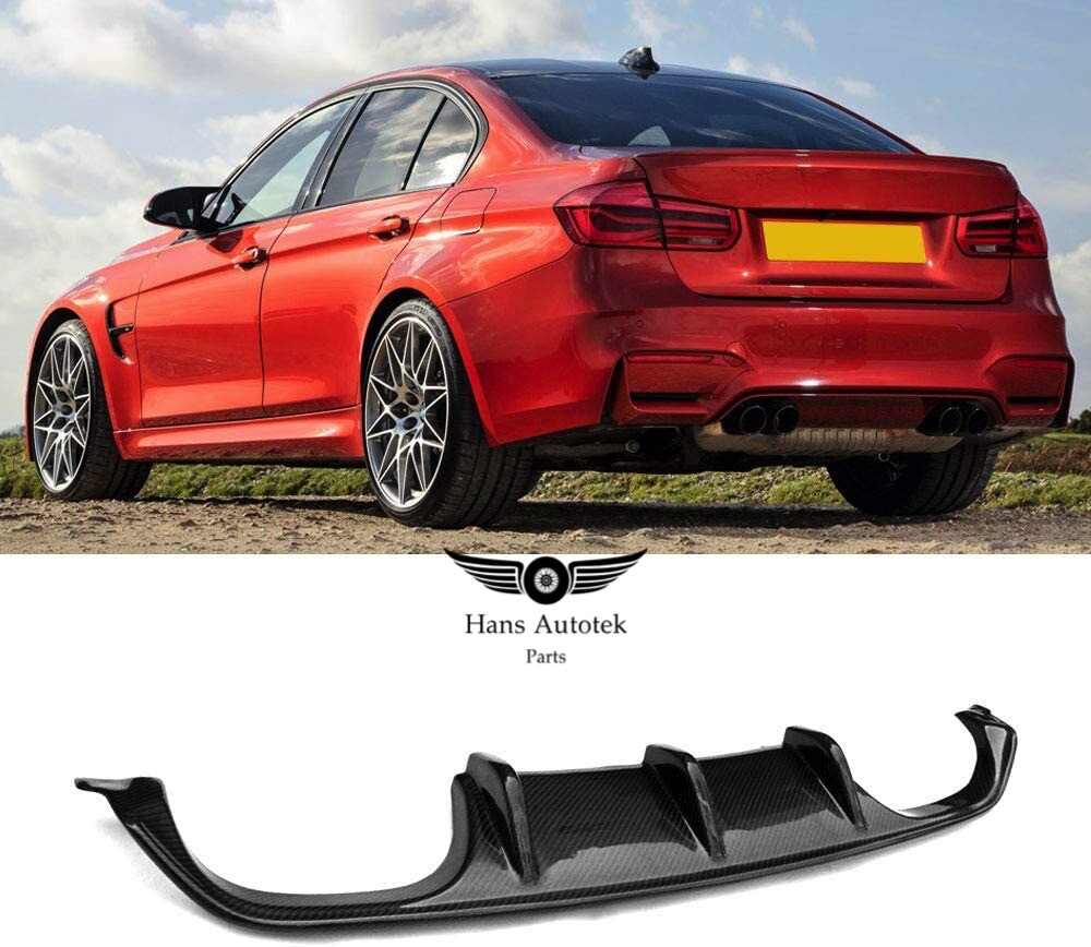 M-Performance Style Carbon Fiber Rear Diffuser FOR BMW M3 F80 M4 F82 F83 (14-UP)