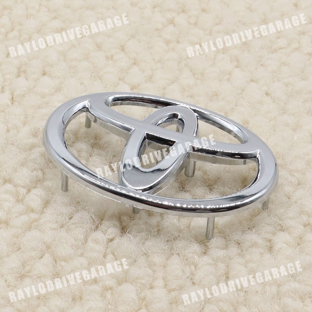 Silver Steering Wheel Emblem Ornament For Camry Tacoma Highlander 4Runner Tundra