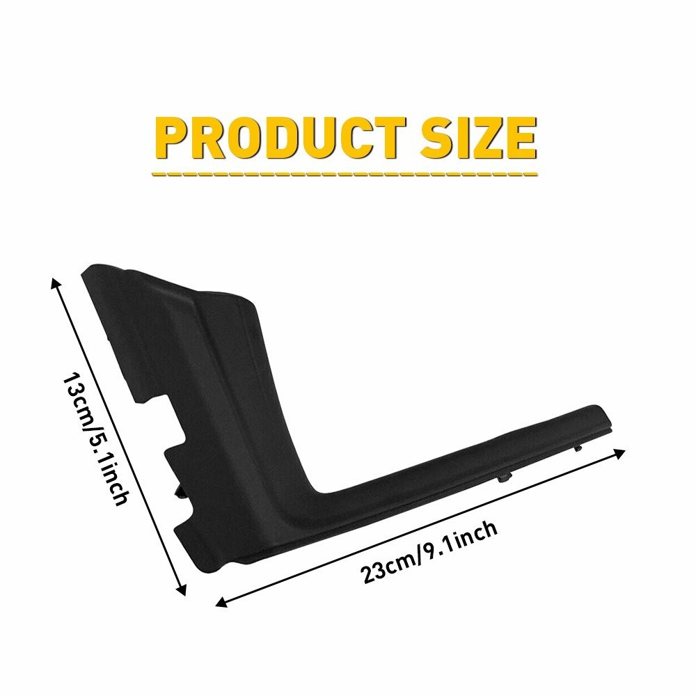 2-20 For Toyota Yaris 2012-14 Front Windshield Cowl Wiper Motor Cover Trim Black