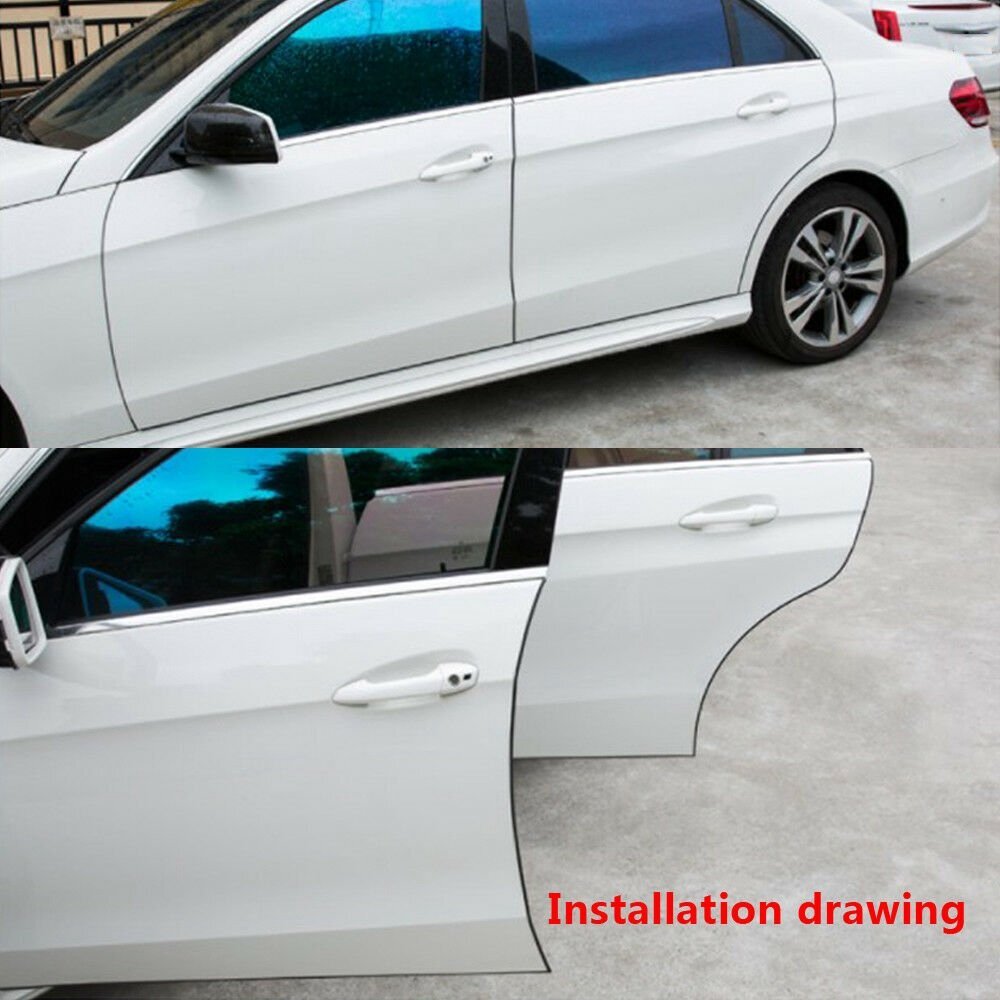 Rubber Door Weatherstrip Seals 1 Pair Kit for 73-91 Chevy GMC Pickup Truck