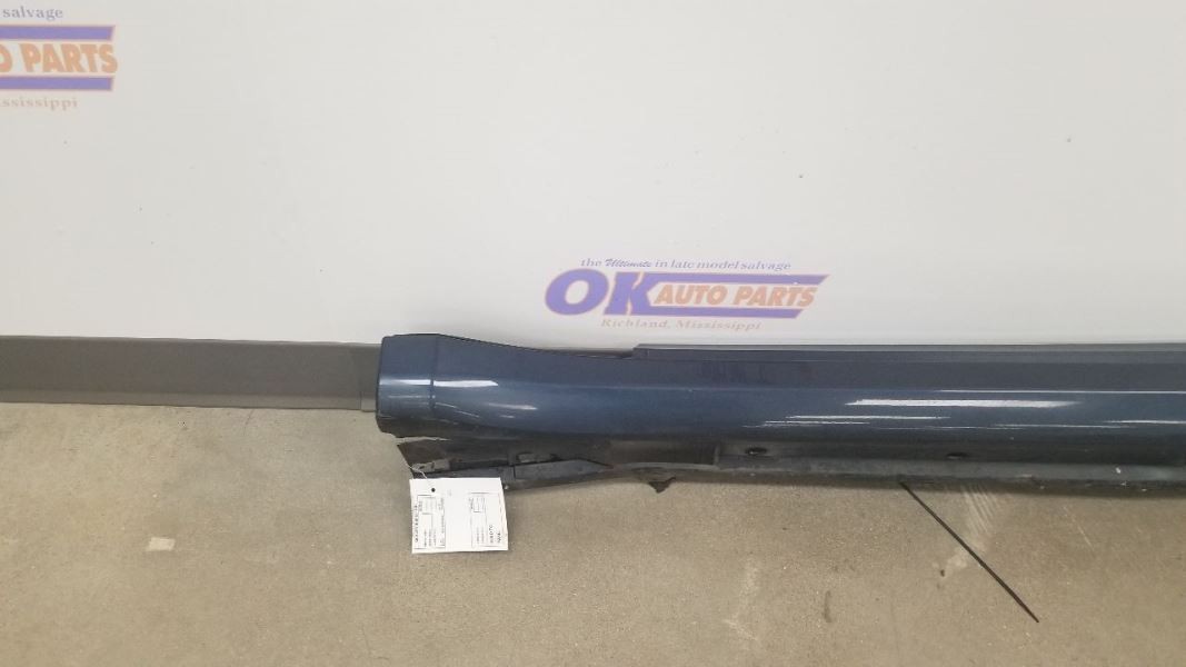 15 PORSCHE PANAMERA S ROCKER PANEL MOULDING SIDE SKIRT LEFT DRIVER BLUE