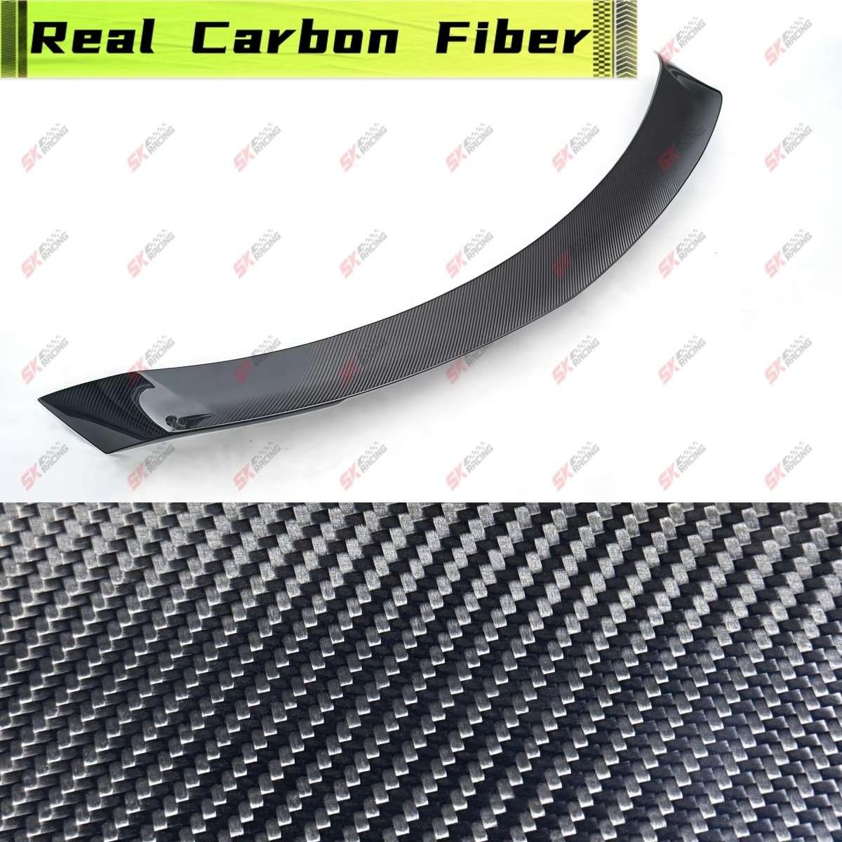 Fits For Cadillac CT5 2020-25 Rear Trunk Spoiler Wing Forged Carbon/Carbon Fiber