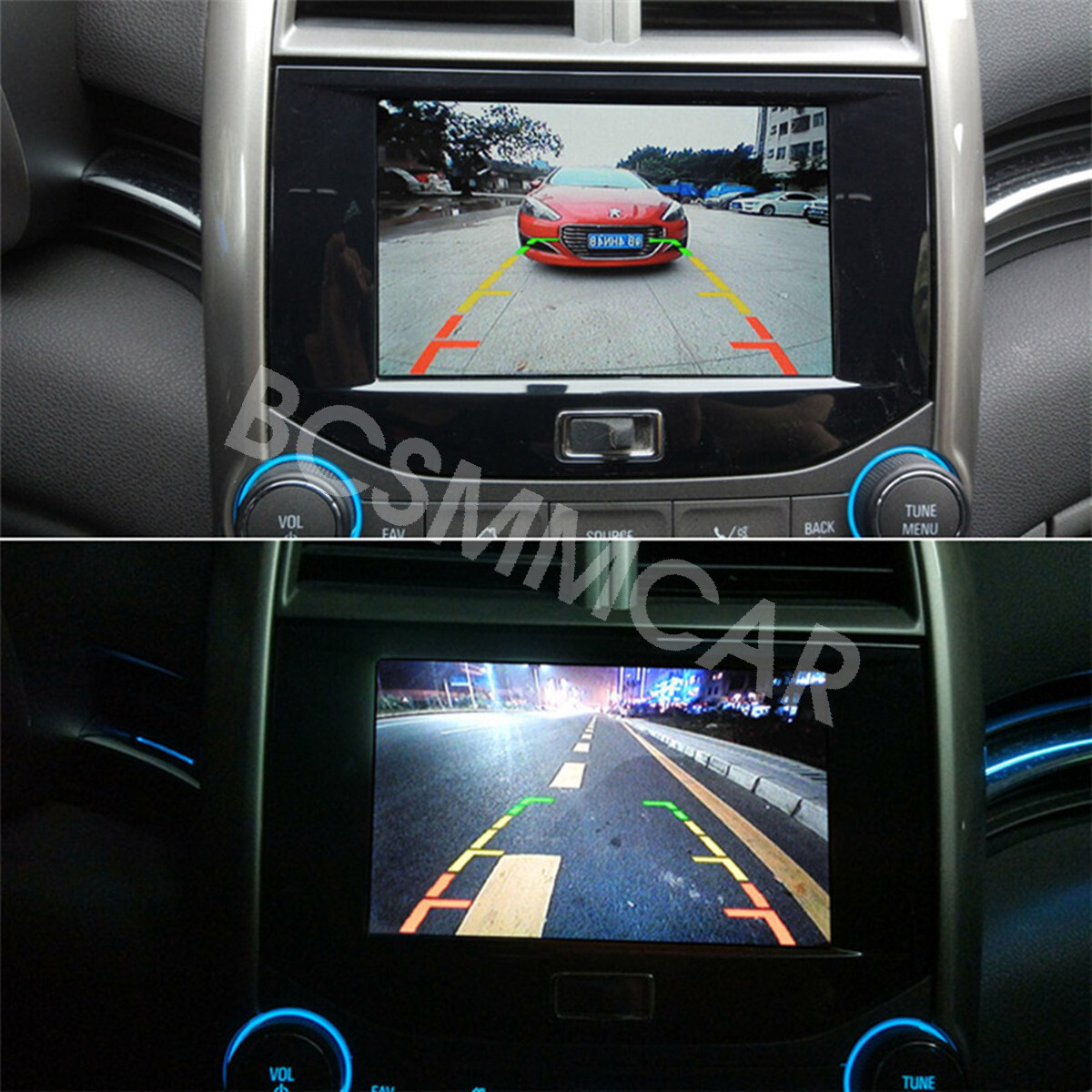 170° Car Rear View Camera Reversing Parking Cam Night Vision Waterproof White
