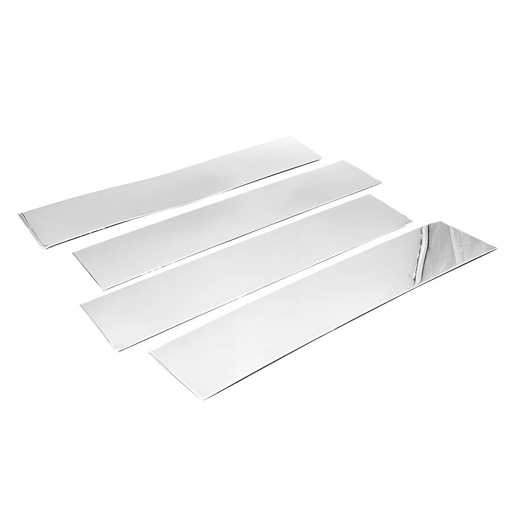 Door Pillar Post Trim Chrome Car Accessories For Ford F-150 Super Cab/Crew 15-21