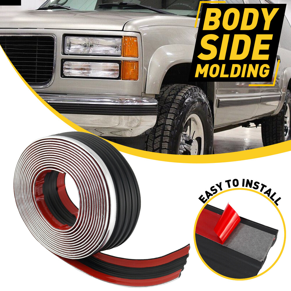 236in Universal Body Side Molding Belt Protector Strip for Trucks Cars SUVs