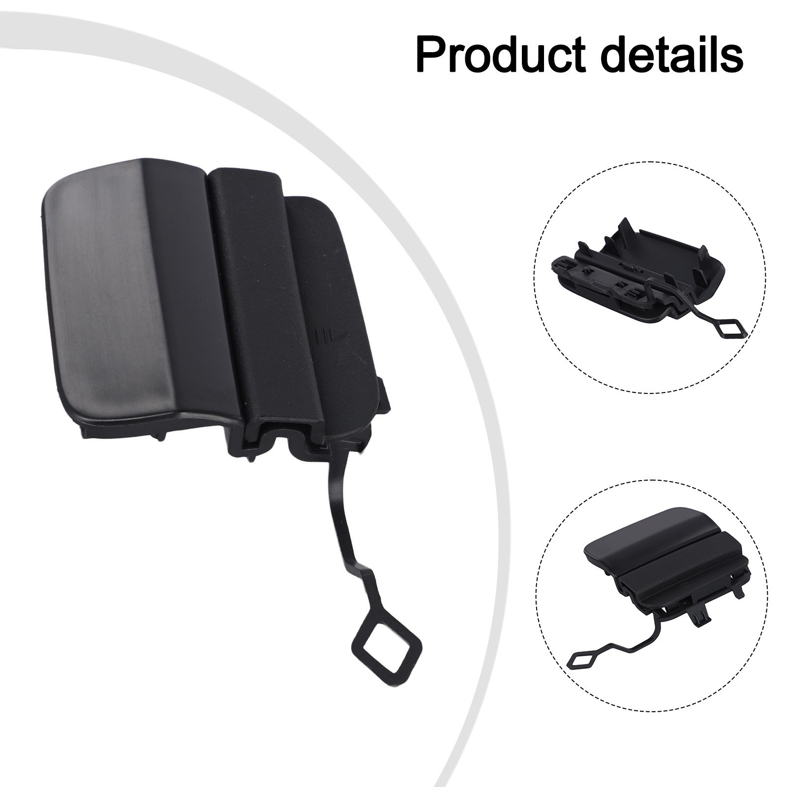 Compact Lightweight Tow Hook Cover for AMG for c180 for c200 C43 for c63 W205
