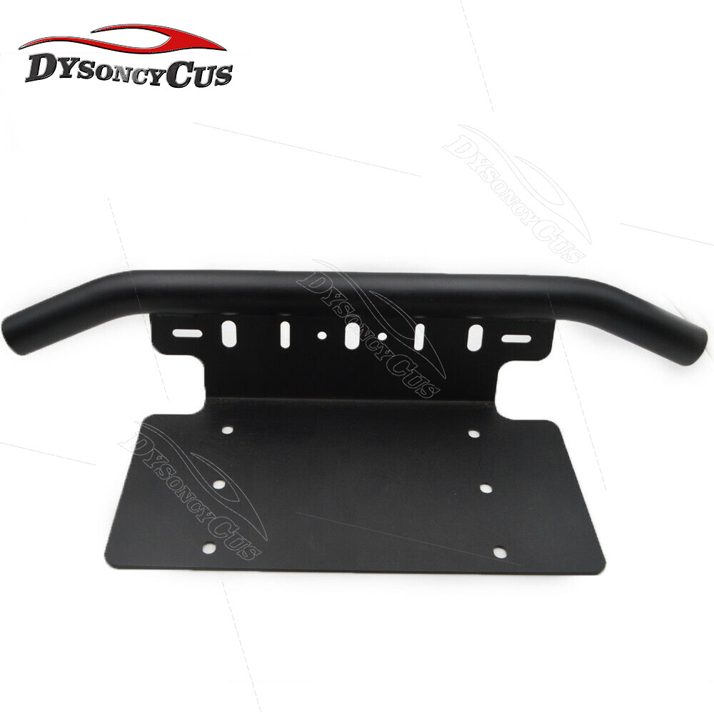 Universal Bull Bar Bumper License Plate Bracket Led Light Bar for SUV Truck Car