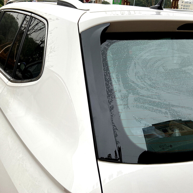 For VW Tiguan MK2 2017-2023 Rear Window Side Spoiler Trim Plastic