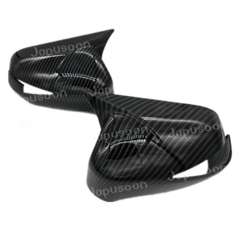 for Honda Civic 2016-2020 Peel Stick Carbon Fiber Mirror Trim With Signal Hole
