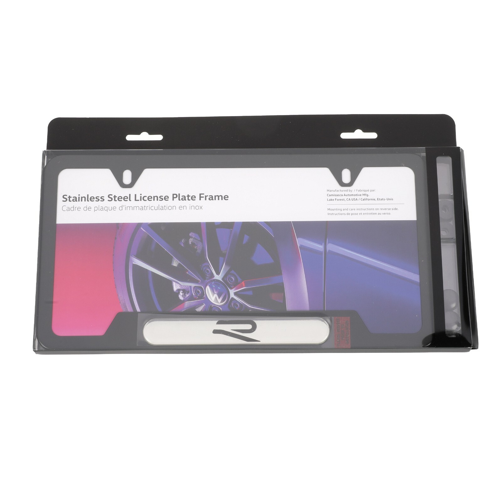 VW Volkswagen R Line License Plate Frame GENUINE OEM BRAND NEW 5H0-071-801