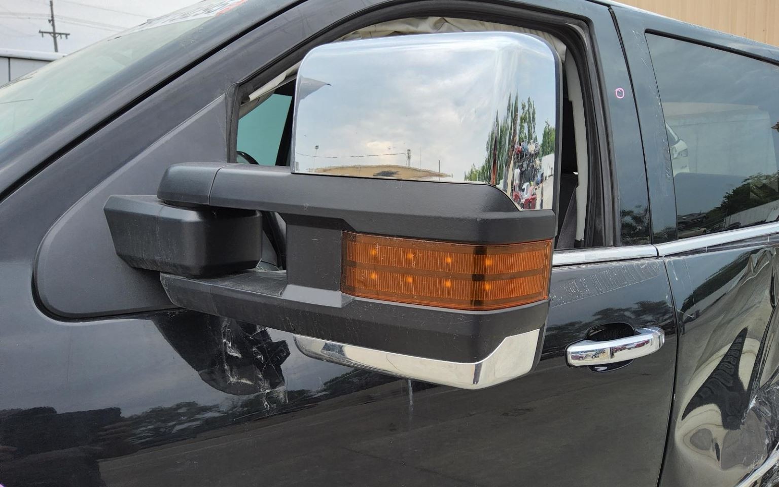 CHEVROLET SILVERADO 2500 PICKUP 2015-2019 RIGHT CENTER PILLAR CREW CAB 1667165
