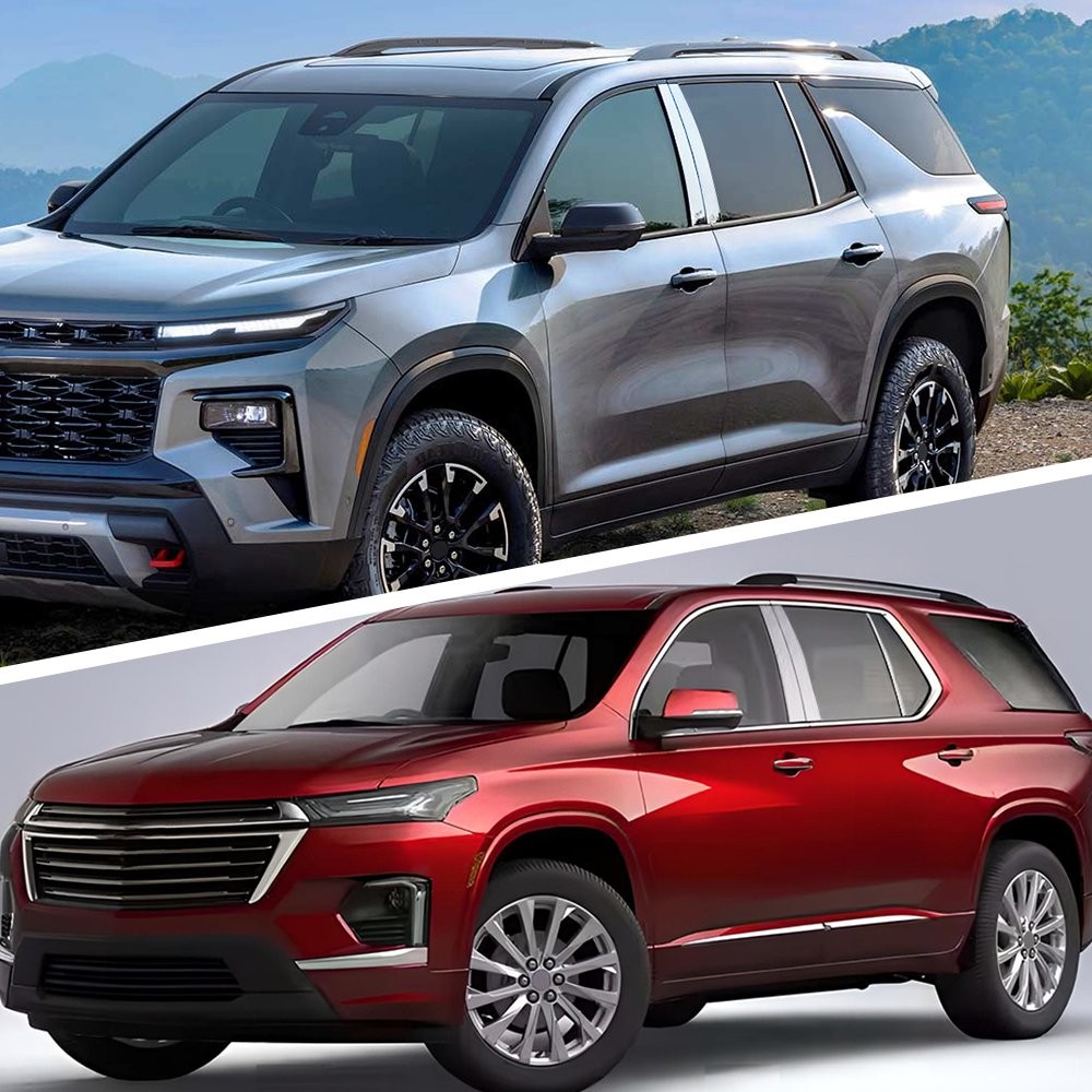 Chrome Window Pillar Posts Covers Door Trim FOR Chevy Traverse 2018-2023 6-30X