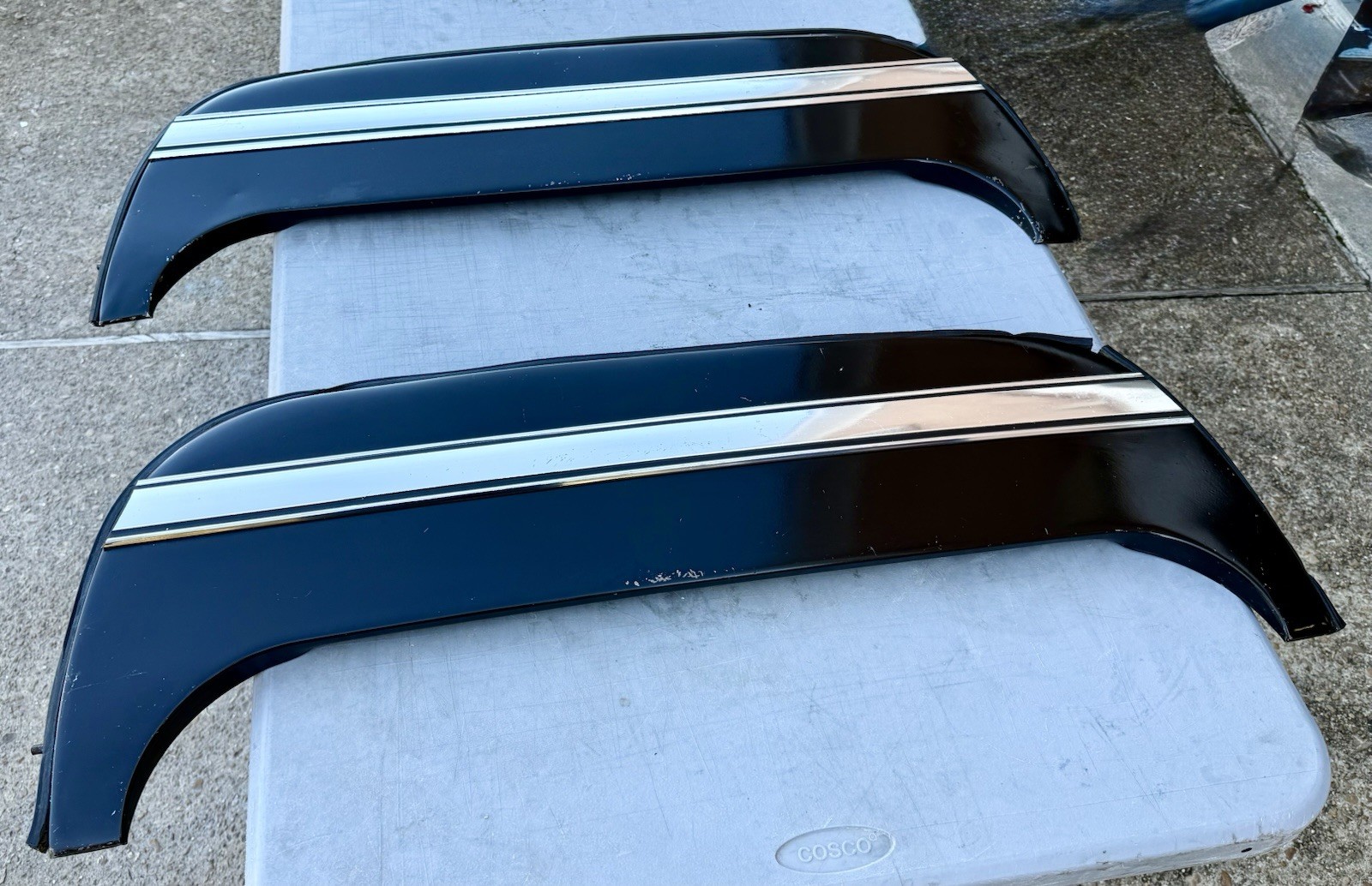 1973-87 Chevrolet GMC C/K Square Body Truck Fender Skirts Wheel Well Skirt Metal