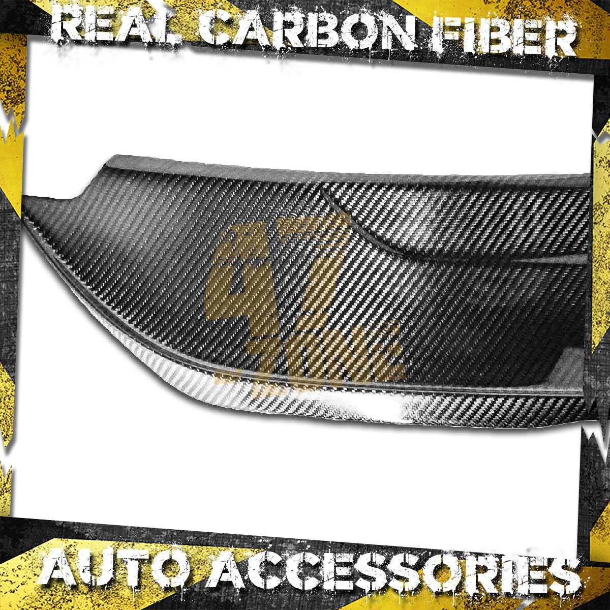 Real Carbon Fiber Rear Spoiler Wing GT350 Style For 2015-2023 Ford Mustang S550