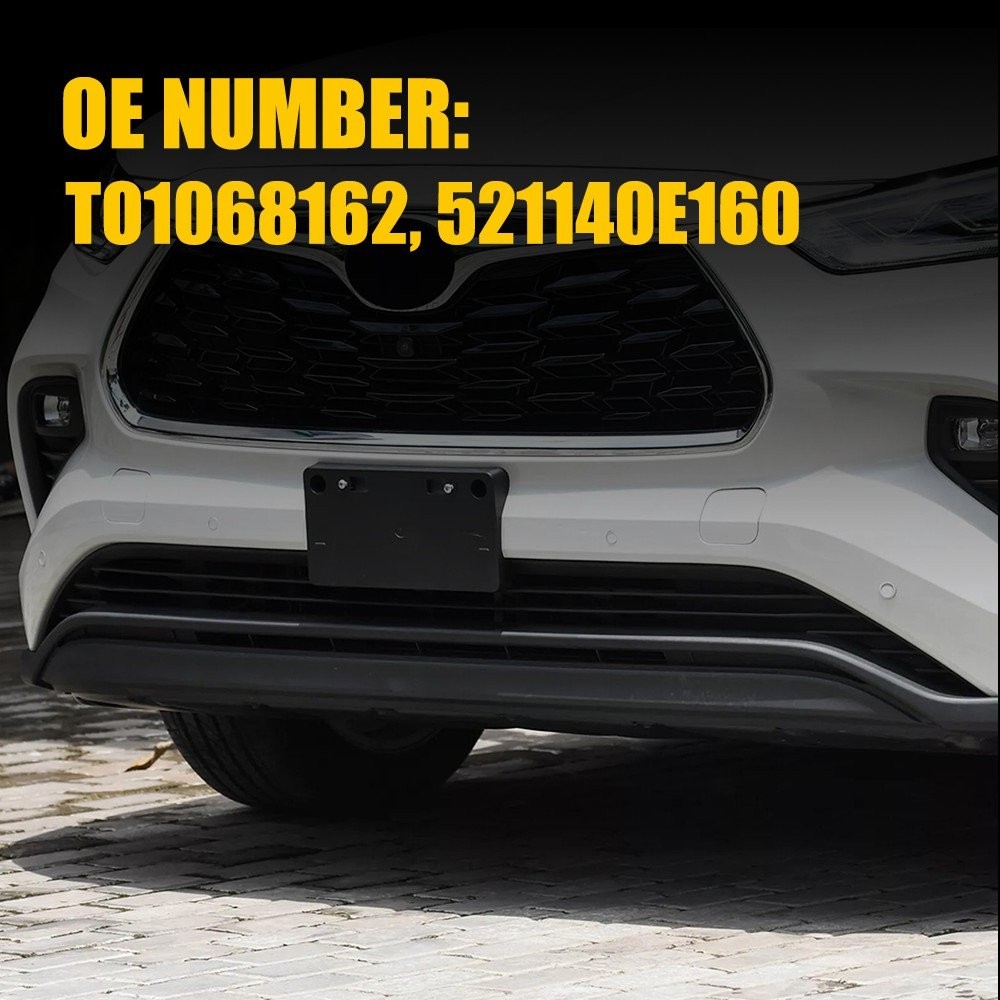 TO1068162 New Replacement Front License Plate Bracket Fits 20-24 Highlander`
