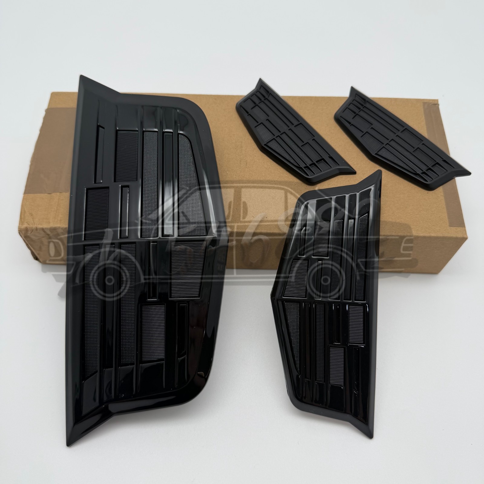 NEW SET 3D Black Front & Rear Badge Fender Truck Emblem Fit 2015-2017 ATS XTS