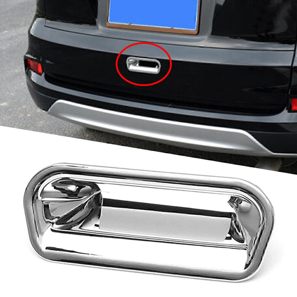 1x ABS Chrome Trunk Rear Door Handle Bowl Cover Trim For Honda CR-V CRV 2012-16