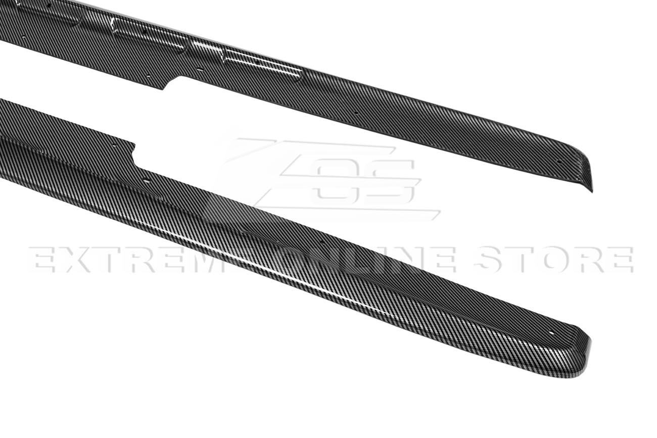 For 97-04 Corvette C5 | ZR1 Style Hydro-Dipped Carbon Fiber Side Skirts Panel