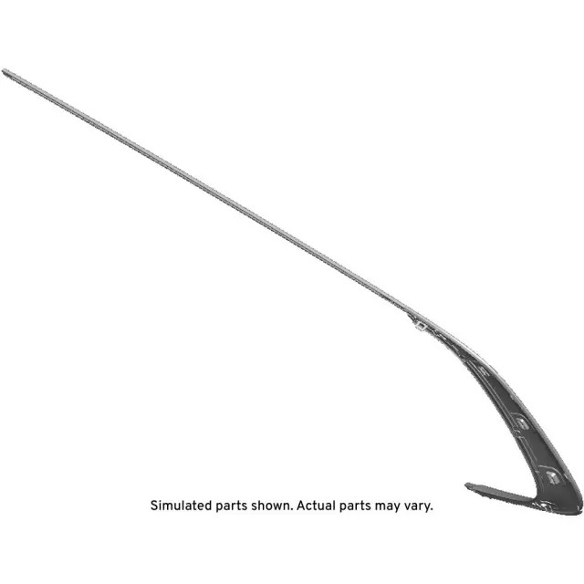 Genuine GM Rear Passenger Side Door Window Upper Reveal Molding 84190174