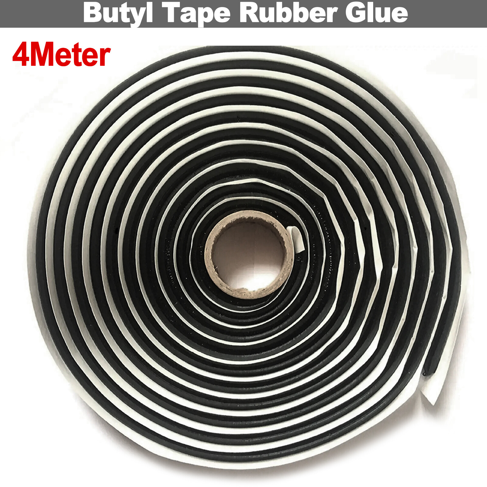 4M Butyl Tape Glue Roll Headlight Door LED Sealant Retrofit Rubber Reseal Strip
