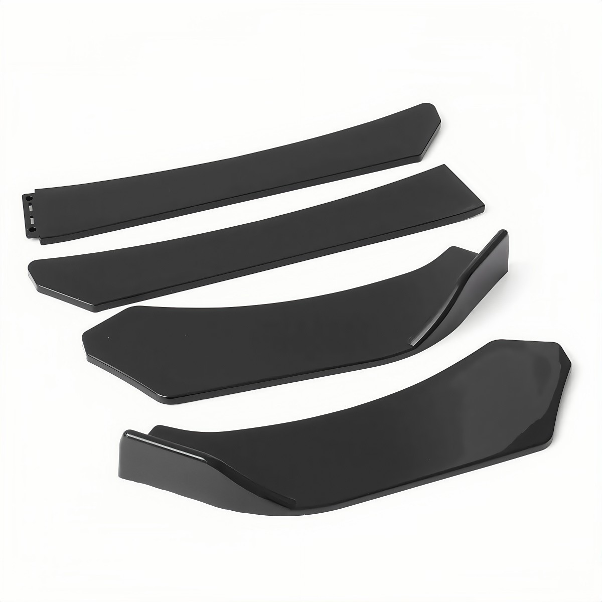 Glass Front Bumper Lip Splitter Spoiler Body For Mercedes Benz E350 E- E65 E63