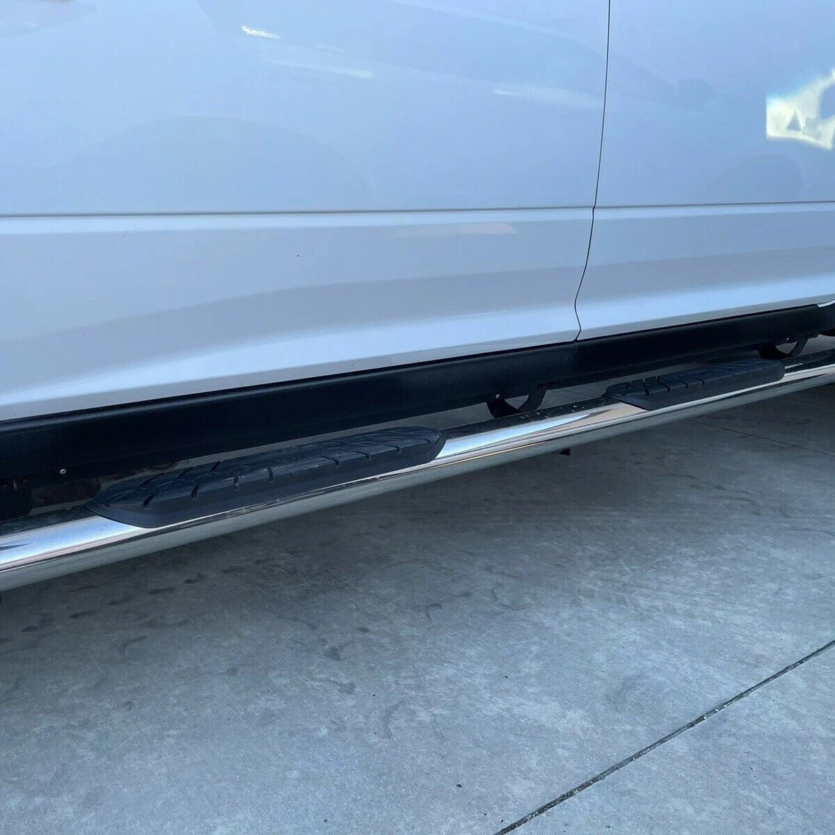 For 2009-2018 Dodge Ram Crew Cab Rocker Panel Protector Guard Cover Trim