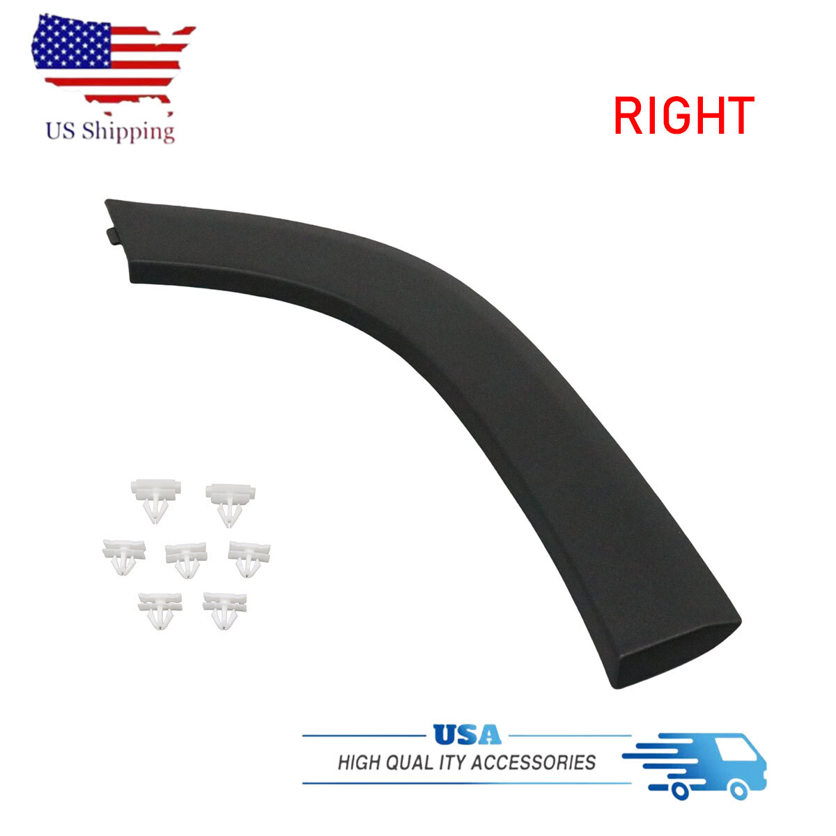 For 2018-2024 GMC Terrain 84319893 Rear Passenger Side Wheel Opening Molding