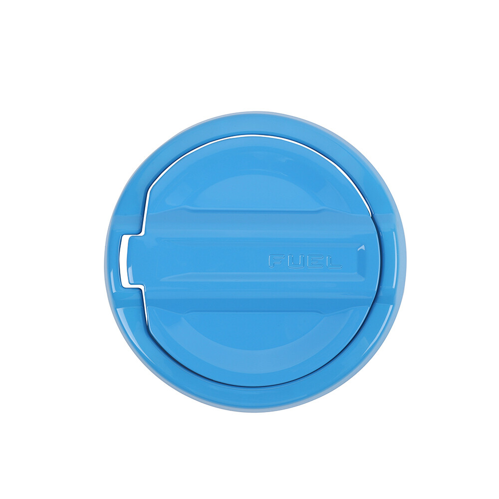 Fuel Filler Gas Tank Cap Cover Trim Decor for Jeep Wrangler JL 4Xe 21+ Baby Blue