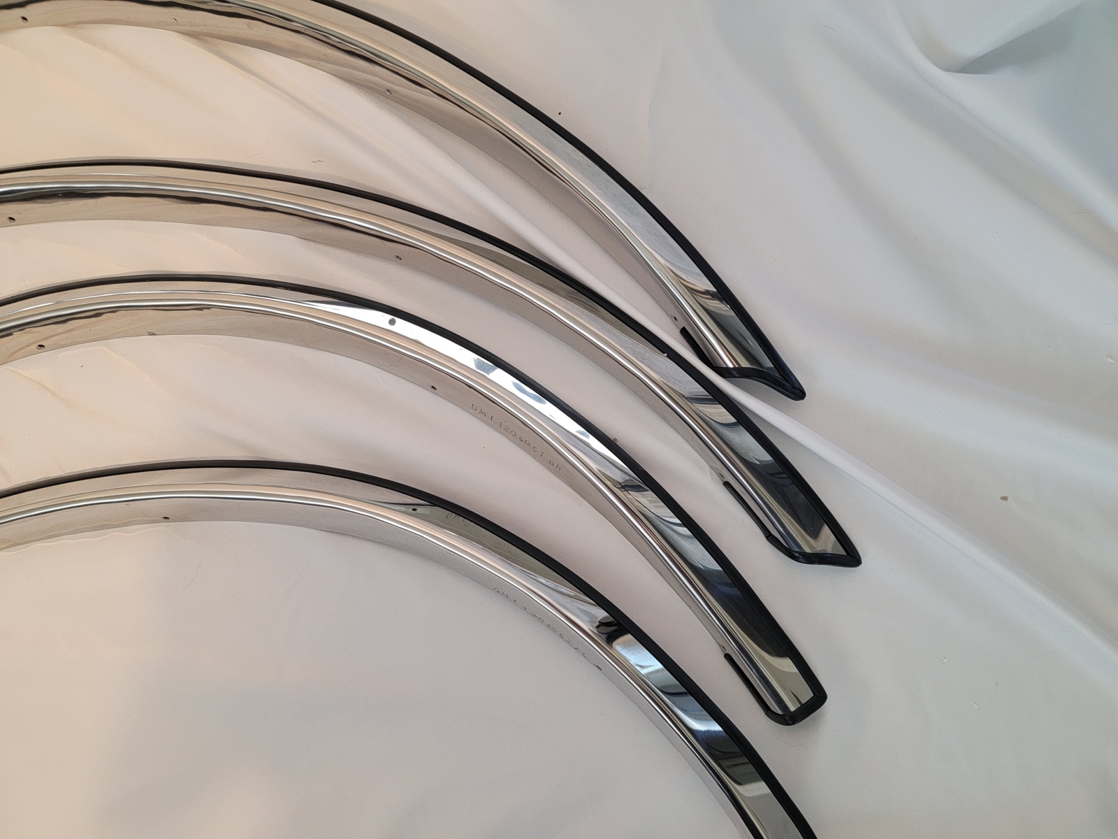 For Deville DTS 2000-2011 1.5″ QMI Polished Fender Trim Molding 4-PC