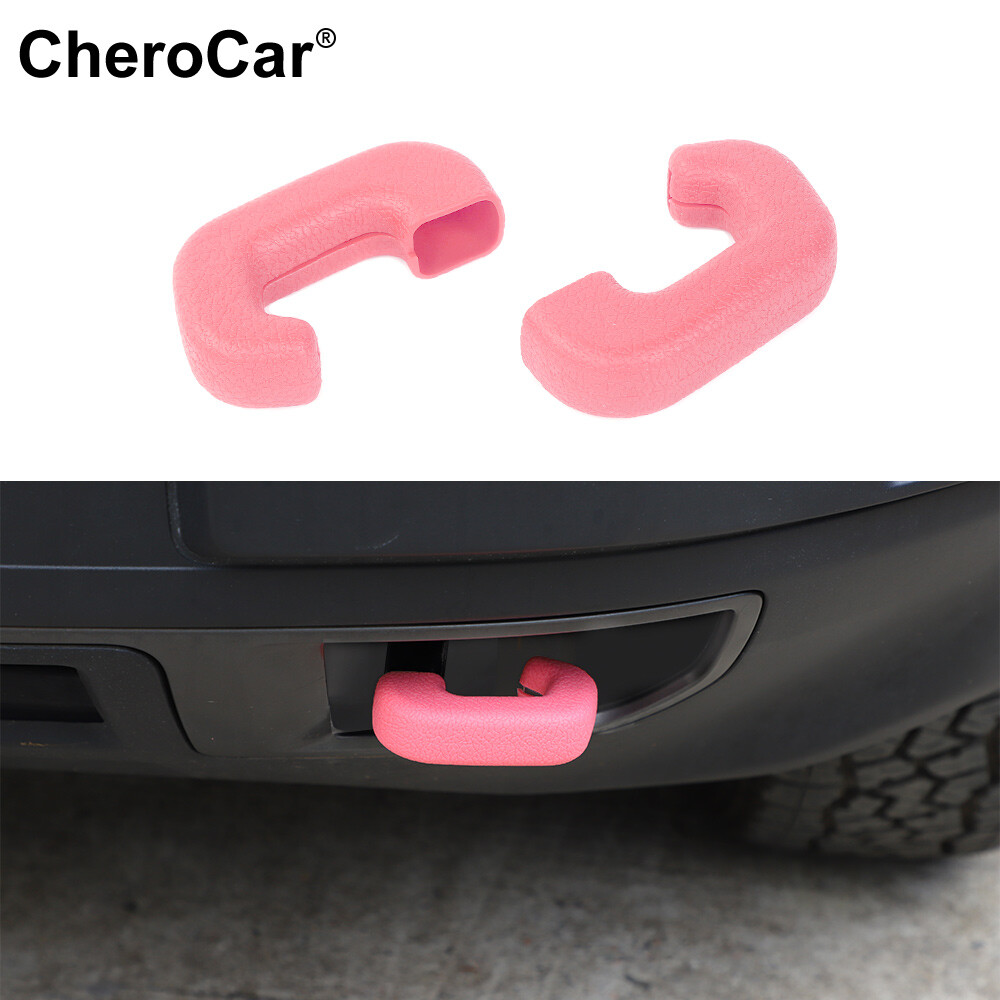 2X Tow Hook Cover Trim Overlay Shells Cap For Ford Bronco Sport 21+ Accessories