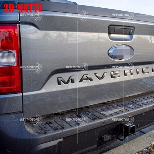 3D Tailgate Insert Letters Rear For Maverick 2022-2025 Emblem Decal Nameplate