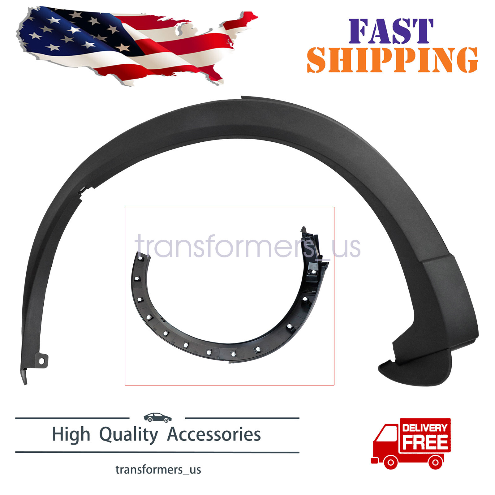 Rear Passenger Side Fender Opening Molding For Mazda CX-9 2016-23 TK4851W50H