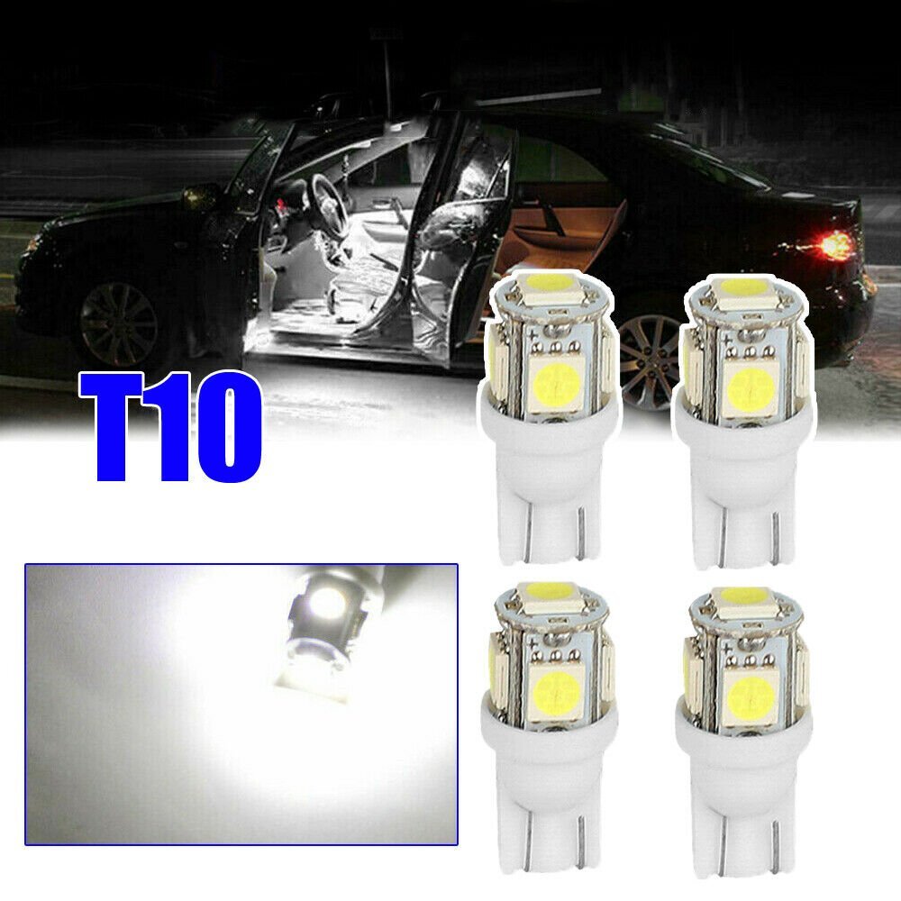 28x White LED Interior Package Kit For T10 31 36mm Map Dome License Plate Lights