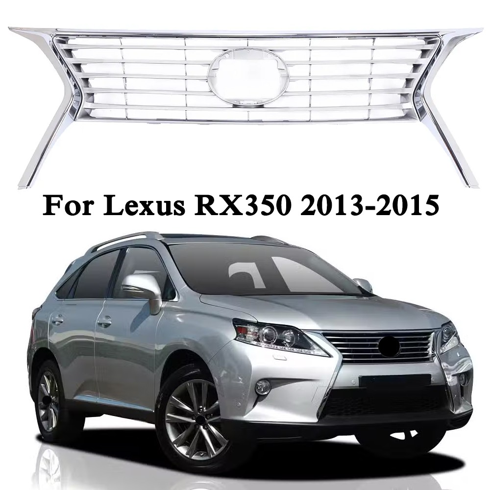 Silver Plastic Grille For 2013-2015 Lexus RX350 LX1200144