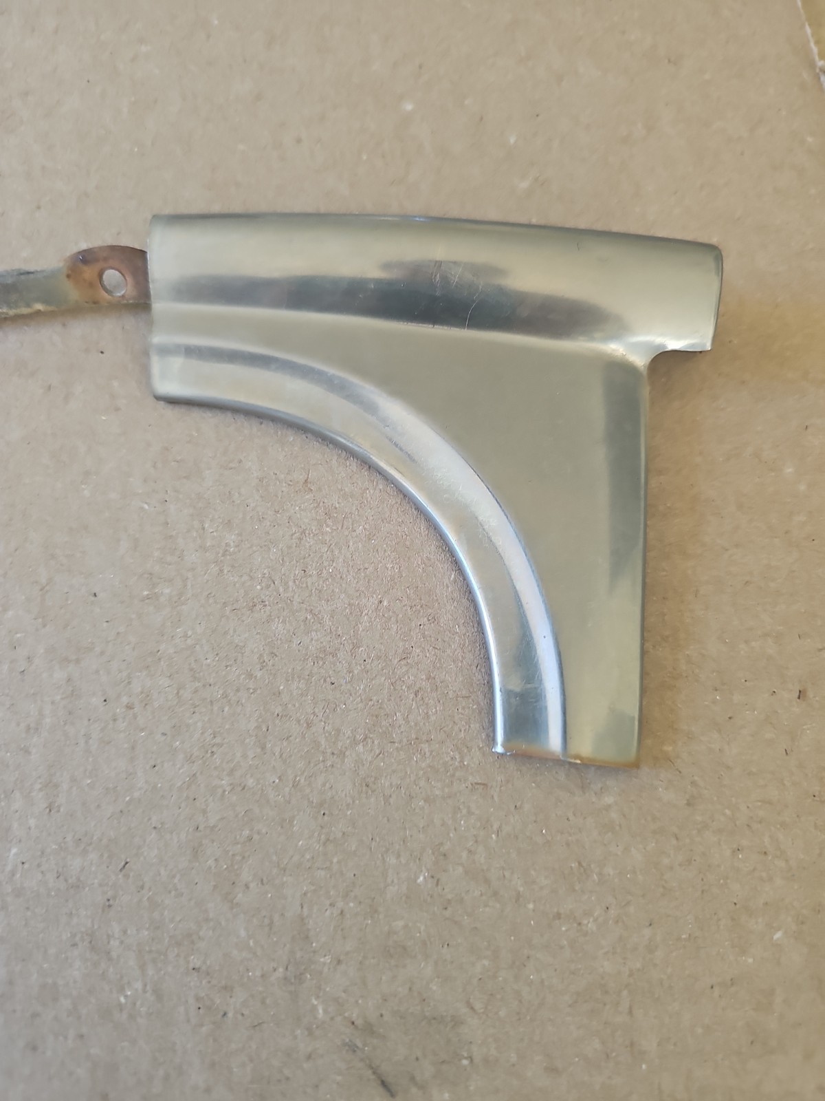 1956 – 57 Chevy Windshield Corner Molding Right & Left Belair 210 150 OEM