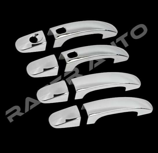 Chrome 4 Door Handle Cover for 2013-2019 Ford Escape+12-18 Focus+13-18 C-Max