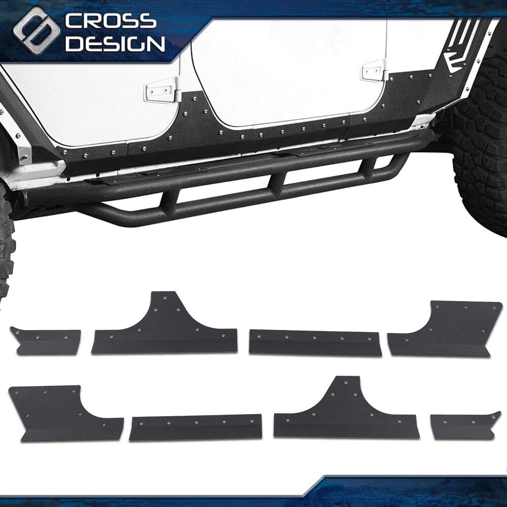 Fit For Jeep Wrangler JK JKU 2007-2018 4 Door Door Body Armor Cladding Gaurd