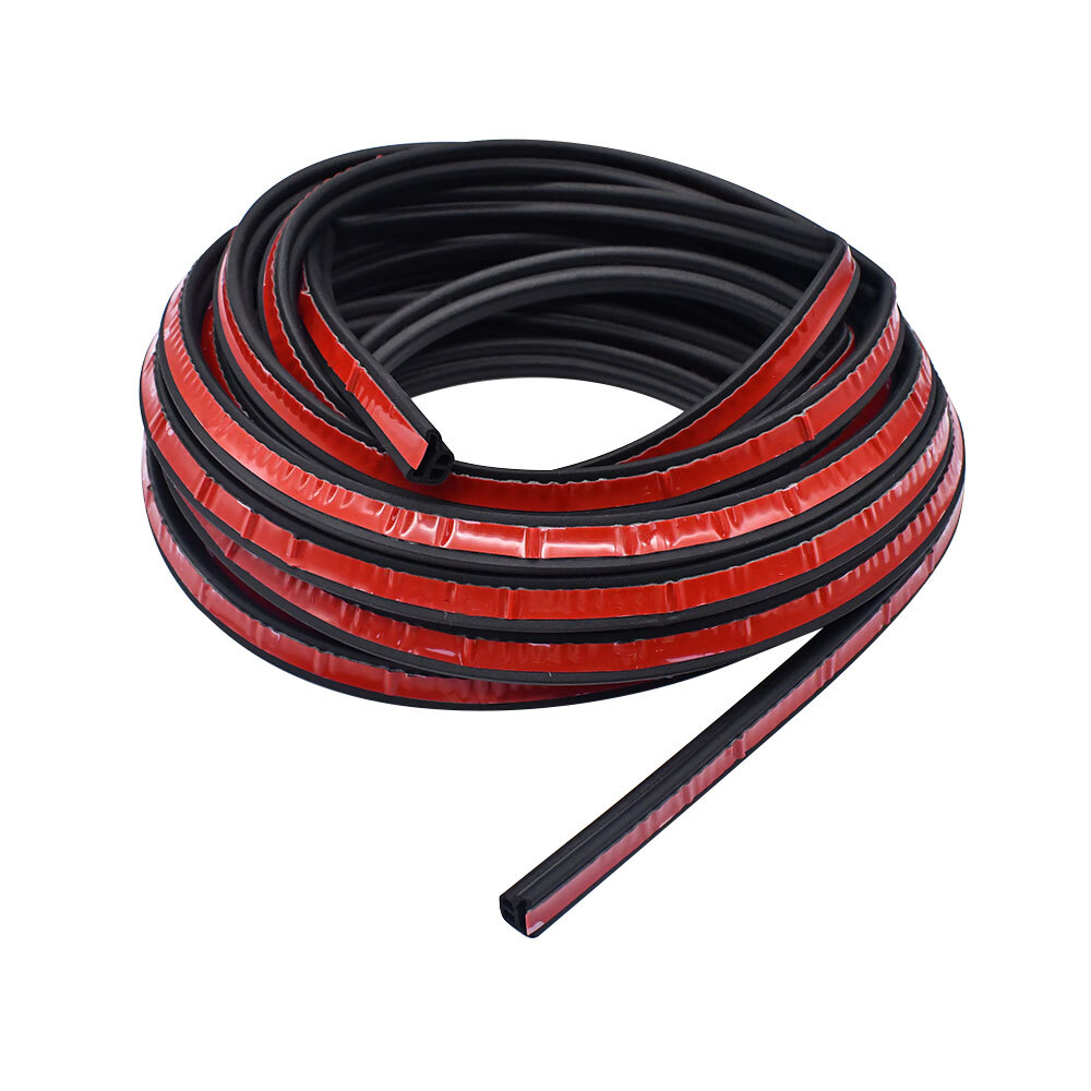 32FT Car L-Shaped Door Sealing Strip Weatherstrip Edge Molding Trim For Honda