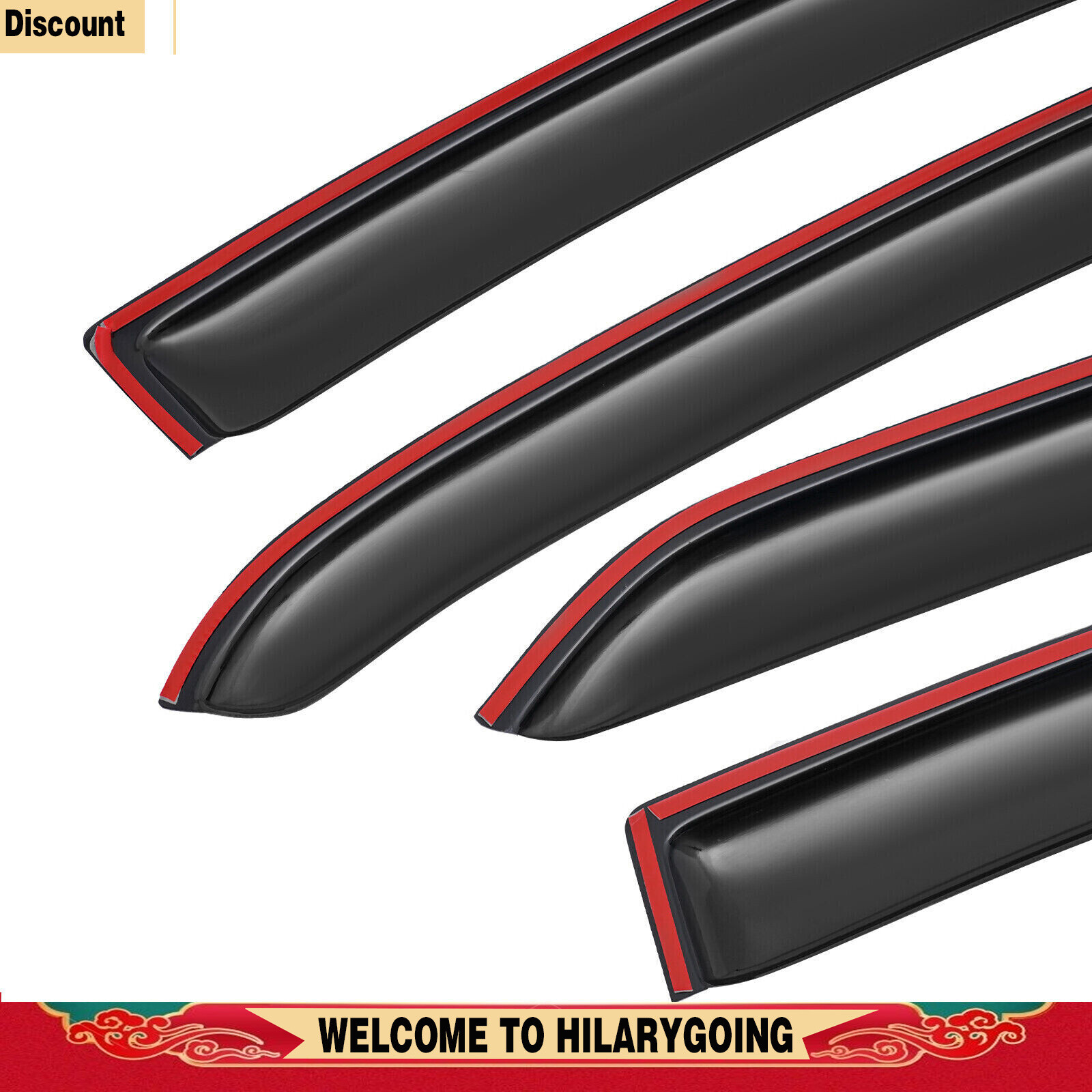 Fits FOR 2013-2022 Chevrolet Trax / Buick Encore Window Visors Rain Guards Vent