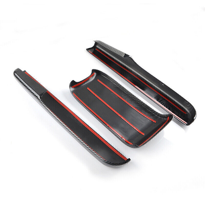 Carbon Fiber Look For Honda Civic 2016-2021 Interior Central Armrest Box Panel