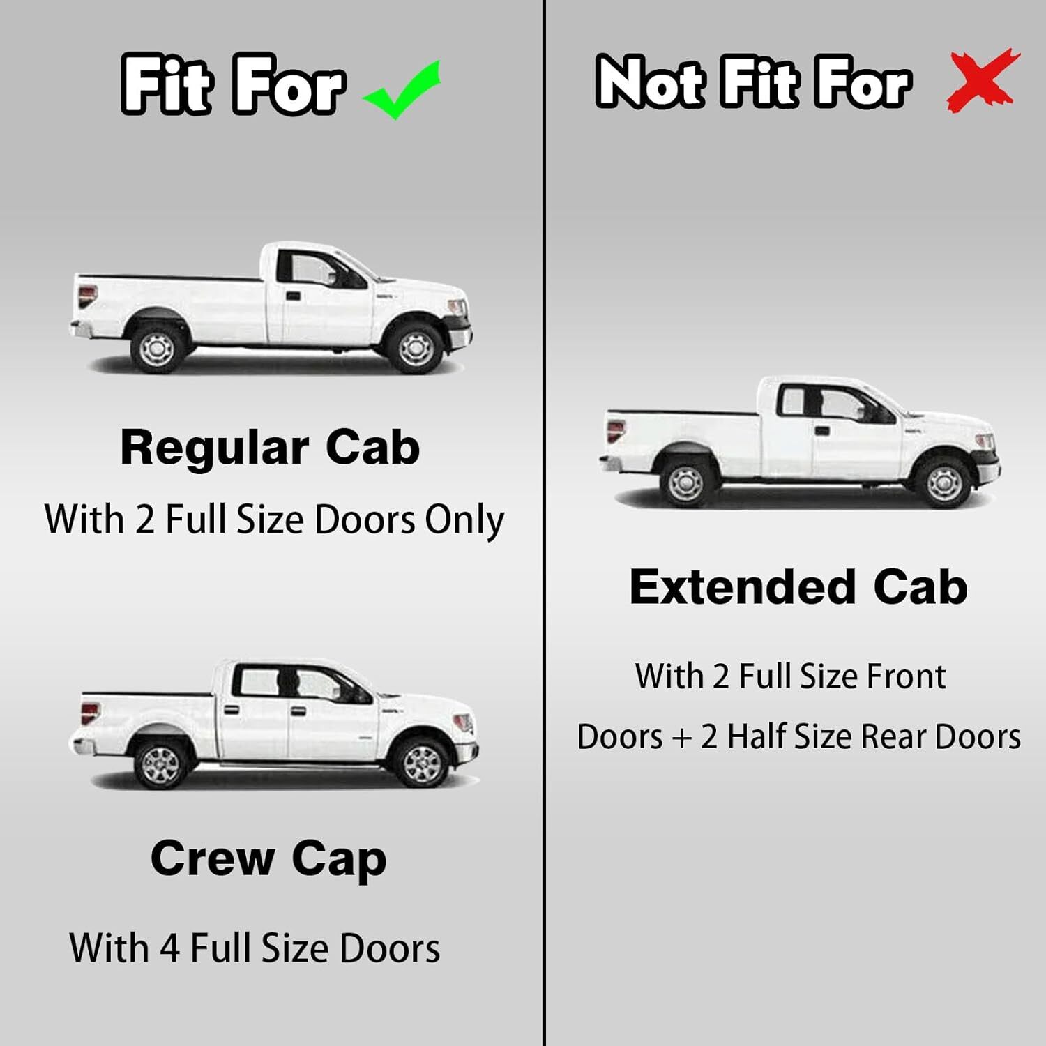 Upgraded Pair Roof Corner Cab Trim Molding Cover For Ford 99-07 F250 350 450 550