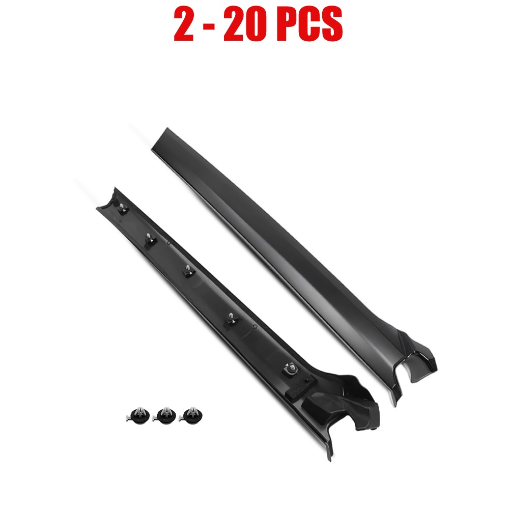 2-20x Front Windscreen Pillar-A Molding Left&Right for 2005-2009 Land Rover LR3