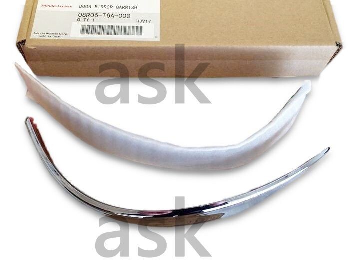 Genuine Honda Access Odyssey RC5 Chrome Door Mirror Garnish Left and Right Set