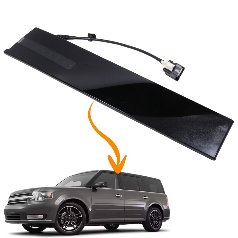 Black Illuminated Door Entry Keypad LH Driver For Ford Flex 2010-2019
