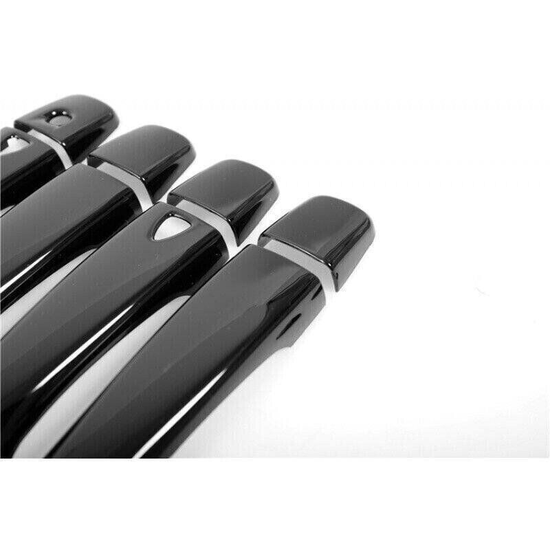 For Nissan Rogue Sport 17-2022 Gloss Black Exterior Side Door Handle Cover Trim